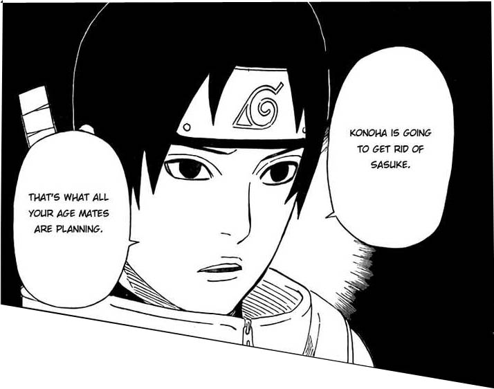 Naruto asked Sai if Sakura even understand the meaning of that.
